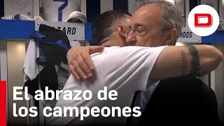 La emotiva felicitación de Florentino Pérez a la plantilla del Real Madrid