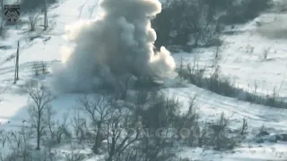 Russian BMP 2 was destroyed near Mayorsk, donetsk oblast