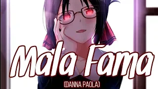 「Nightcore」→ Mala Fama (Danna Paola) Lyrics