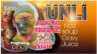 PAGKAING PINOY | UNLI RICE|UNLI SOUP | UNLI GRAVY |UNLI JUICE | FILIPINO STREETFOODS