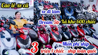 CẦN TIỀN THANH LÝ GẤP LÔ XE VISION WAVE ANPHA AB SHmode  EXCITER DREAM XE ĐI LÀM 3 TRIỆU CÓ XE SHIP