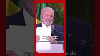 🥩'Já caiu o preço da #picanha?', pergunta #Lula durante brincadeira com criança em evento #shorts