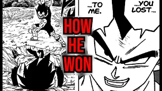 WE FINALLY KNOW!!! HOW VEGETA WON REVEALED!!!??? GOKU VS VEGETA DBS MANGA 101