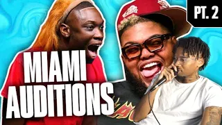 Shawn Cee Reacts To Coulda Been Records MIAMI Auditions pt. 2 Hosted by Druski