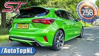 2023 Ford Focus ST | 0-250 ACCELERATION TOP SPEED & SOUND by AutoTopNL