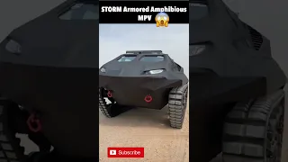 Insane STORM Armored Amphibious MPV #shorts #trending