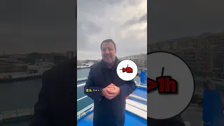 SALVINI SUL TRAGHETTO DELLO STRETTO DI MESSINA “CON IL PONTE CI VORRANNO 10 MINUTI”