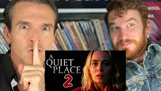 A QUIET PLACE Part II Trailer REACTION!! | Emily Blunt