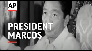 PRESIDENT MARCOS PRESS CONFERENCE ON THE STATE OF MARTIAL LAW