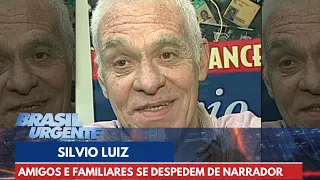 Amigos e familiares se despedem de Silvio Luiz | Brasil Urgente