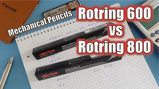 M.A.S #7 | REVIEW: ICON vs FASHION - Rotring 600 vs 800 - Mechanical Pencils