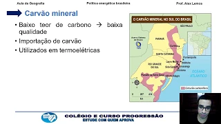 Videoaula: Políticas Energéticas do Brasil - Prof. Alex Lemos