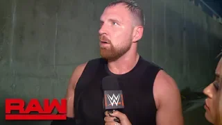 Dean Ambrose gets brutally honest about his place in The Shield: Raw Exclusive, Oct. 8, 2018