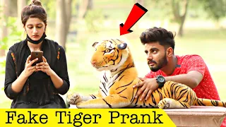 Fake Tiger Prank on Cute Girl @ThatWasCrazy