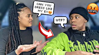 Asking My BF Can He Be Like My X Prank!