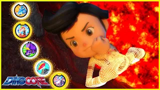 DinoCore ✨ Lava And Galaxy Stone ✨ Super Heroes Gathering ✨ Kids Movies 2024