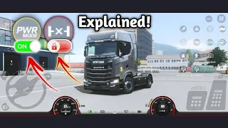 All buttons explained in DETAILS! Truckers of Europe 3