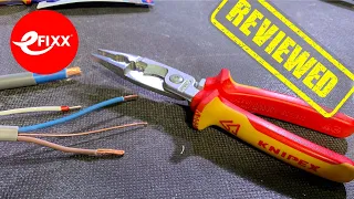 Knipex electrical installation pliers - 6?, 5? or 4? useful electricians tools in one.