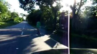 jason's longboard crash 50kmh