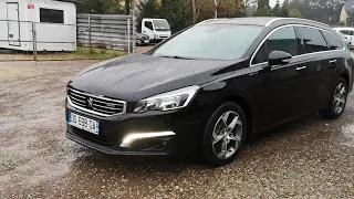 Prezentacja oraz pomiar lakieru Peugeot 508SW rok 2015 2.0 BlueHDI 180KM