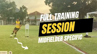 Full Training Session: Complete Training Session for Midfielders