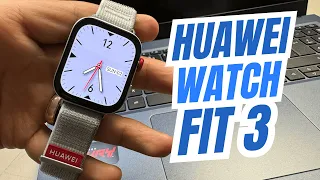 HUAWEI WATCH FIT 3 ¿Mejor que un Apple Watch?