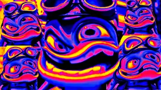 crazy frog | distortion + sunset fx | weird audio & visual effects | ChanowTv