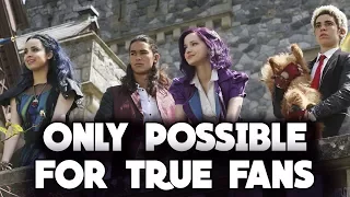 Will you be able to Finish these Descendants Lyrics?