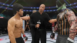 UFC 4 | Bruce Lee vs. Satan Fighter (EA sports UFC 4)