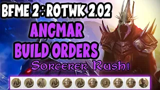 BfME2 RotWK Angmar Build Orders | How to Play Angmar RotWK | LotR BfME2 RotWK 2.02 Guide Tutorial