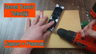 KUMANDA TAMİRİ (mekanik aksam) - Japon Yapıştırıcısı ve Pamuk uygulaması - Remote Control Repair