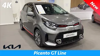KIA Picanto GT Line (Facelift) 2022 - FIRST look in 4K | Exterior - Interior (details), 84 HP, Price