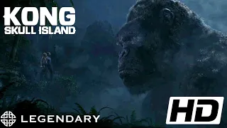 Kong skull island (2017) FULL HD 1080p - Face to face with kong scene Legendary movie clips