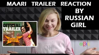 Maari Trailer Reaction By Ukrainian Girl - Dhanush | Kajal Agarwal