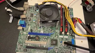 Testing This Dell Motherboard To See If The Intel I7 2600 Works