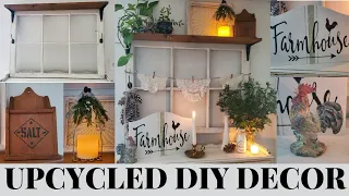 THRIFT FLIP DECOR | REPURPOSED WINDOW |  Farmcore Farmhouse DIYS