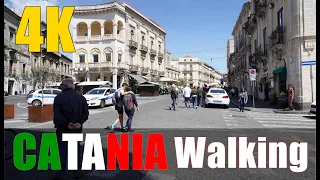 [4K] Walking Tour CATANİA | Downtown Walking and People Sights #adımladım 16