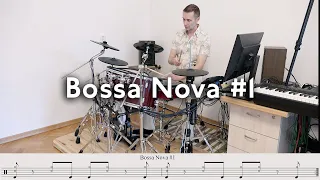 Bossa Nova #1 - Classic Drums Groove from Sergio Mendes