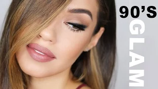 90's Supermodel Glam Makeup Tutorial | Eman