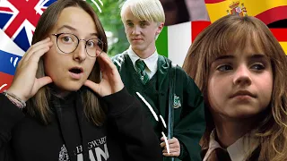 Je regarde les Harry Potter dans d'autres langues (oula...)