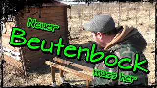 Beutenbock selbst bauen / Mini Plus / imkern / Bienenstand