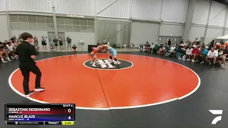 126 Lbs Round 1 (16 Team) - Sebastian Degennaro, Florida Vs Marcus Blaze, Ohio Scarlet 38aa