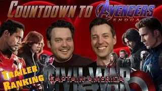 Countdown to Endgame - Captain America Civil War Trailer Reaction and Ranking