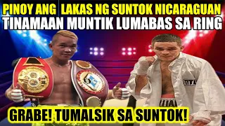 PINOY ang LAKAS ng SUNTOK KALABAN TINAMAAN MUNTIK LUMUSOT sa RING