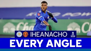 EVERY ANGLE | Kelechi Iheanacho (Second Goal) vs. Manchester United | 2020/21