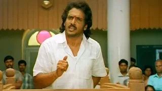 Upendra standing in the court facing charges of cheating four beautiful women starts with Brinda