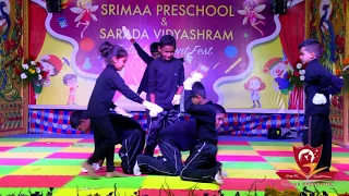 Student mime (Treat your parent with love & Care) | Enlightenment Fest |  2019-2020 SRIMAA PRESCHOOL