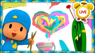 Learn The Colors and LOVE | CARTOONS and FUNNY VIDEOS for KIDS in ENGLISH | Pocoyo LIVE