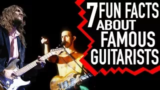 Fun Facts About Famous Guitarists
