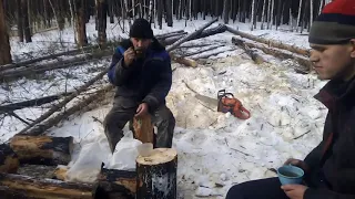 Газ 3308 садко!!!Заготовка дров (пожар)